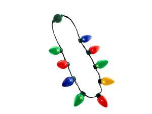 CORN Original LED Light Up Christmas Bulb Necklace Party Favors (4 Pack)