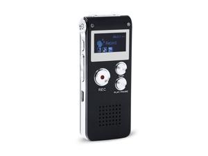 8GB Voice Recorder LCD HD Digital Audio Sound Dictaphone Telephone MP3 Player 