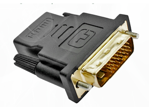 Corn electronics Gold-Plated DVI 24+1 To HDMI Male To Female 1080P HDTV Converter Adapter For PC TV Boxes Projectors