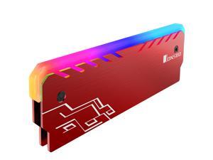 Jonsbo RGB Light Glow Effect Aluminum Alloy Desktop Memory RAM Heatspreader Cooling Shell Jonsbo RGB Light Glow Effect Aluminum Alloy Desktop Memory RAM Heatspreader Cooling Shell