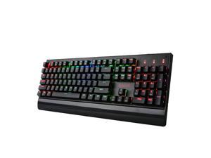 Redragon K557 KALA RGB LED Backlit Full Size Mechanical USB Gaming Keyboard with 6 Theme Backlight 104 Keys Anti-Ghosting