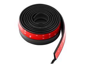 CORN 2.5m / 8.2ft 6CM Width TPVC Lip Skirt Protector Car Scratch Resistant Rubber Bumpers Car Front Lip Bumpers Decorate CORN 2.5m / 8.2ft 6CM Width TPVC Lip Skirt Protector Car Scratch Resistant Rubber Bumpers Car Front Lip Bumpers Decorate