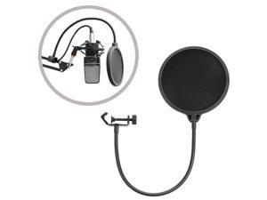 CORN NB-35 Black Microphone Suspension Boom Scissor Arm Stand with Mic Clip Holder and Table Mounting Clamp & NW(B-3) Black Pop Filter Windscreen Mask Shield with Stand Clip Kit CORN NB-35 Black Microphone Suspension Boom Scissor Arm Stand with Mic Clip Holder and Table Mounting Clamp & NW(B-3) Black Pop Filter Windscreen Mask Shield with Stand Clip Kit