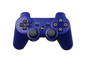 CORN Bluetooth Wireless Controller for Playstation 3 Dual Virbration Game Joystick PS3 PS3 Slim - Blue CORN Bluetooth Wireless Controller for Playstation 3 Dual Virbration Game Joystick PS3 PS3 Slim - Blue