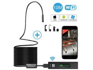 Medicinsk malpractice At understrege prototype SEE ANYWHERE Wireless Inspection Camera Updated 1200P HD Wifi Endoscope  Borescope With 2.0 Megapixels 1200P HD Snake Camera For Iphone Android  Smartphone, Table, Ipad, PC - 11.5FT - Newegg.com