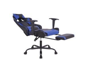 CORN Gaming Chair Ergonomic Swivel Office Chair High Back Racing Chair, With Footrest Lumbar Support and Headrest