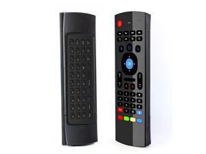 CORN Multifunction 24G Air Mouse Mini Wireless Keyboard  Infrared Remote Control  3Gyro  3Gsensor for Google Android TVBox IPTV HTPC Windows MAC OS PS3