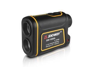 SNDWAY Digital 7X Laser Distance Meter 1000M Telescope Laser Rangefinder for Hunting Golf Laser Range Finder SNDWAY Digital 7X Laser Distance Meter 1000M Telescope Laser Rangefinder for Hunting Golf Laser Range Finder