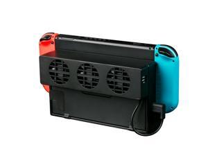 External USB Power Cooler for Nintendo Switch Docking Station, USB Cooling Fan for NS Original Dock - Black External USB Power Cooler for Nintendo Switch Docking Station, USB Cooling Fan for NS Original Dock - Black