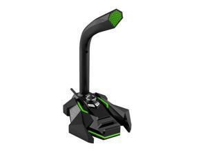 Corn Electronics K1 Desktop USB Microphone Stand for Computer Laptop PC and PS4 Gaming Mic Phone Stand (Black&Green) - Upgraded Version Corn Electronics K1 Desktop USB Microphone Stand for Computer Laptop PC and PS4 Gaming Mic Phone Stand (Black&Green) - Upgraded Version