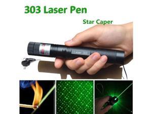 100Miles Green Laser Pointer Pen 532nm 18650 Green Lazer Beam Light No Battery 