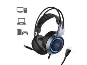SOMIC G951 USB Plug Stereo Sound Gaming Headset for PC, PS4, Laptop, with Vibration Bass, Mic &RGB LED lights (Black) SOMIC G951 USB Plug Stereo Sound Gaming Headset for PC, PS4, Laptop, with Vibration Bass, Mic &RGB LED lights (Black)
