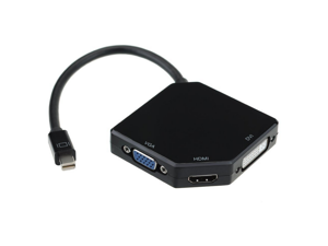 HX-01 Mini DisplayPort DP Thunderbolt to DVI VGA HDMI HDTV TV 1080P 3 in 1 Adapter Converter Cable for MacBook, MacBook Pro, iMac, MacBook Air, Mac mini, Surface pro 1 2 3, ThinkPad Carbon HX-01 Mini DisplayPort DP Thunderbolt to DVI VGA HDMI HDTV TV 1080P 3 in 1 Adapter Converter Cable for MacBook, MacBook Pro, iMac, MacBook Air, Mac mini, Surface pro 1 2 3, ThinkPad Carbon