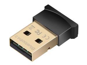 Flushzing Adaptateur USB Bluetooth 4.0 CSR Haute Vitesse sans Fil Dongle pour PC Portable de Bureau