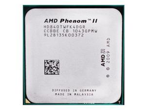 AMD Phenom II X4 840T 2.9GHz 95W Quad-Core Processor HD840TWFK4DGR Socket AM3 desktop CPU AMD Phenom II X4 840T 2.9GHz 95W Quad-Core Processor HD840TWFK4DGR Socket AM3 desktop CPU