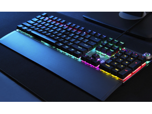 AULA F2088 All Anti-ghosting Keys, Ergonomic Design, Cool Exterior USB Wired Real Blue Mechanical Gaming Keyboard-Elite Version and Mixed Color Backlit AULA F2088 All Anti-ghosting Keys, Ergonomic Design, Cool Exterior USB Wired Real Blue Mechanical Gaming Keyboard-Elite Version and Mixed Color Backlit