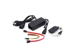 USB 2.0 to IDE SATA S-ATA 2.5 "3.5" HD HDD Hard Drive Adapter Converter + Power Cable OTB US Plug Plug-and-play