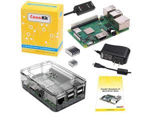CanaKit Raspberry Pi 3 B+ (B Plus) with Premium Clear Case and 2.5A Power Supply CanaKit Raspberry Pi 3 B+ (B Plus) with Premium Clear Case and 2.5A Power Supply