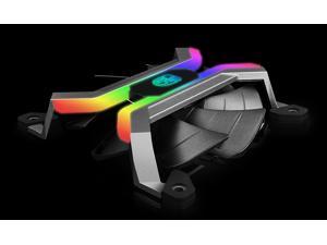 DeepCool MF120S Addressable RGB LED case Fan,providing 36 interchangeable lighting modes with A 5-port RGB hub-for the mainstream M/B brands like ASUS, MSI, Gigabyte