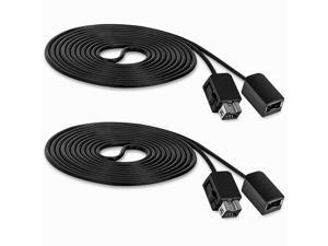 SNES Classic Controller Extension Cable 10FT - 2 Pack, CORN NES Extension Power Cord for Super Nintendo SNES Classic Edition Controller 2017 & Mini NES Classic Edition 2016, Wii/Wii U Controllers SNES Classic Controller Extension Cable 10FT - 2 Pack, CORN NES Extension Power Cord for Super Nintendo SNES Classic Edition Controller 2017 & Mini NES Classic Edition 2016, Wii/Wii U Controllers