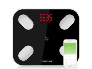 CORN S4 LED Bathroom Digital Fat Body scale Scalesmart Android4.3 support IOS7.0 Bluetooth 4.0 Lose weight weighing use 3 AAA batteries (not including)