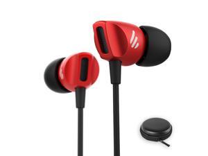 Edifier H235P Earphones in-Ear Earbuds Hi-Fi Stereo Headphones with Microphone and Volume Control for iPhone iPad iPod Samsung Galaxy and More Android Smartphones 3.5 mm Headphone -Red Edifier H235P Earphones in-Ear Earbuds Hi-Fi Stereo Headphones with Microphone and Volume Control for iPhone iPad iPod Samsung Galaxy and More Android Smartphones 3.5 mm Headphone -Red