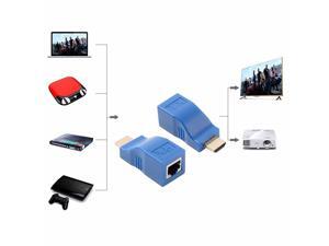 2019 New 1 Pair 30m CORN HDMI Extender Transmitter TX/RX HDMI V1.4 HD 1080P Over Cat5e CAT6 RJ45 Ethernet Cable for TV Projector DVD,Not support HDCP 2019 New 1 Pair 30m CORN HDMI Extender Transmitter TX/RX HDMI V1.4 HD 1080P Over Cat5e CAT6 RJ45 Ethernet Cable for TV Projector DVD,Not support HDCP