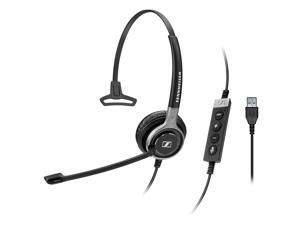 Sennheiser SC 630 USB ML (504552) - Single-Sided Business Headset | For Skype for Business | with HD Sound, Ultra Noise-Cancelling Microphone & USB Connector (Black) Sennheiser SC 630 USB ML (504552) - Single-Sided Business Headset | For Skype for Business | with HD Sound, Ultra Noise-Cancelling Microphone & USB Connector (Black)