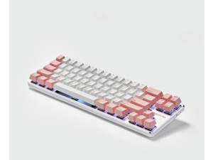 Magicforce Smart2 68 Keys N-key Rollover, USB Wired/Bluetooth V4.0 Dual Mode White Backlit, Mechanical Keyboard, Type-C Separated Cable, PBT Keycaps Magicforce Smart2 68 Keys N-key Rollover, USB Wired/Bluetooth V4.0 Dual Mode White Backlit, Mechanical Keyboard, Type-C Separated Cable, PBT Keycaps