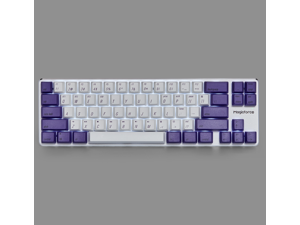 Magicforce Smart2 68 Keys N-key Rollover, USB Wired/Bluetooth V4.0 Dual Mode White Backlit, Mechanical Keyboard, Type-C Separated Cable, PBT Keycaps Magicforce Smart2 68 Keys N-key Rollover, USB Wired/Bluetooth V4.0 Dual Mode White Backlit, Mechanical Keyboard, Type-C Separated Cable, PBT Keycaps
