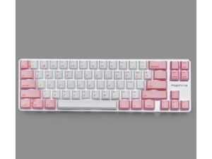 Magicforce Smart2 68 Keys N-key Rollover, USB Wired/Bluetooth V4.0 Dual Mode White Backlit, Mechanical Keyboard, Type-C Separated Cable, PBT Keycaps Magicforce Smart2 68 Keys N-key Rollover, USB Wired/Bluetooth V4.0 Dual Mode White Backlit, Mechanical Keyboard, Type-C Separated Cable, PBT Keycaps