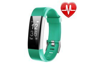 Letsfit Fitness Tracker HR, Activity Tracker Watch with Heart Rate Monitor, Pedometer, Sleep Monitor, 14 Sports Modes, Step Counter, Calorie Counter, IP67 Waterproof Fitness Watch for Kids Women Men Letsfit Fitness Tracker HR, Activity Tracker Watch with Heart Rate Monitor, Pedometer, Sleep Monitor, 14 Sports Modes, Step Counter, Calorie Counter, IP67 Waterproof Fitness Watch for Kids Women Men