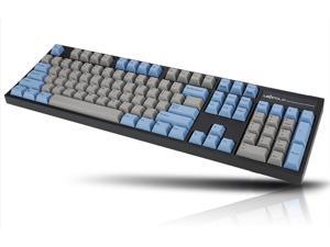 Leopold FC900R PD Mechanical Keyboard with Cherry MX Red Switch (Black Case, Blue/Grey PBT Doubleshot Keycaps, 104 Keys, ANSI/US) Leopold FC900R PD Mechanical Keyboard with Cherry MX Red Switch (Black Case, Blue/Grey PBT Doubleshot Keycaps, 104 Keys, ANSI/US)