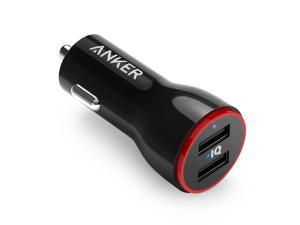 24W Dual USB Car Charger, PowerDrive 2 for iPhone X / 8/7 / 6s / Plus, iPad Pro/Air 2 / Mini, Galaxy S7 / S6 / Edge/Plus, Note 5/4, LG, Nexus, HTC and More