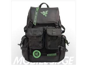 Mobile Edge Razer Tactical Pro 17 Inch Laptop Gaming Backpack, Black, Rugged Ballistic Material, Padded Laptop Section, Molle Pocket Front, Water-resistant, Hideaway Rain Cover, RAZERBP17 Mobile Edge Razer Tactical Pro 17 Inch Laptop Gaming Backpack, Black, Rugged Ballistic Material, Padded Laptop Section, Molle Pocket Front, Water-resistant, Hideaway Rain Cover, RAZERBP17