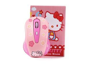 CORN Hello Kitty Cartoon Pattern 2.4Ghz Wireless 1200DPI Silent Clicking Mouse