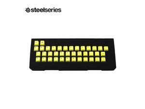 Steelseries 39 Keys  PBT Yellow  Color  Keycaps for  Steelseries /Cherry/Corsair  Mechanical Keyboard