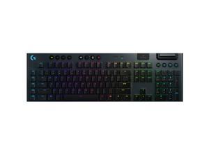 New Arrival--Logitech G913 Lightspeed and Bluetooth Wireless Ultra-thin Mechanical Gaming Keyboard, RGB  with LIGHTSYNC, G Key Programmable  (Linear)