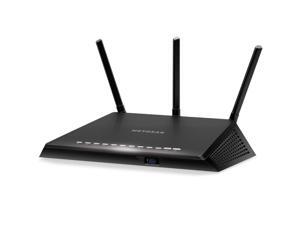 NETGEAR Nighthawk Smart WiFi Router (R6700) - AC1750 Wireless Speed (up to 1750 Mbps) | Up to 1500 sq ft Coverage & 25 Devices | 4 x 1G Ethernet and 1 x 3.0 USB ports | Armor Security NETGEAR Nighthawk Smart WiFi Router (R6700) - AC1750 Wireless Speed (up to 1750 Mbps) | Up to 1500 sq ft Coverage & 25 Devices | 4 x 1G Ethernet and 1 x 3.0 USB ports | Armor Security