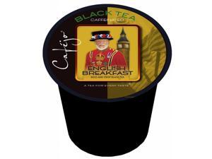 Cafejo K-CJT-EB-1-24 English Breakfast Tea K-Cups for Keurig Brewers