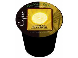 Cafejo K-CJT-LS-1-24 Lemon Sunrise Tea K-Cups for Keurig Brewers