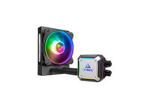Antec Neptune Series Neptune 120 ARGB 120 mm Radiator UltraThin CPU Block Advanced Water Pump Design PWM Fan CPU Liquid Cooler Antec Neptune Series Neptune 120 ARGB 120 mm Radiator UltraThin CPU Block Advanced Water Pump Design PWM Fan CPU Liquid Cooler