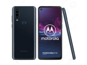 Unlocked Motorola Moto One Action XT2013-4 128GB Blue Smartphone Unlocked Motorola Moto One Action XT2013-4 128GB Blue Smartphone