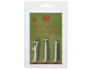 iSi North America 2717 Stainless Steel Decorator Tips for Gourmet Whips, Set of 3 iSi North America 2717 Stainless Steel Decorator Tips for Gourmet Whips, Set of 3