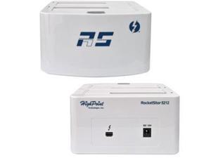 HighPoint RocketStor 5212 Dual-bay Thunderbolt Powered Storage Dock HighPoint RocketStor 5212 Dual-bay Thunderbolt Powered Storage Dock