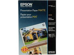 Epson Inkjet Print 100-Sheet 13x19 Matte Presentation Paper Epson Inkjet Print 100-Sheet 13x19 Matte Presentation Paper