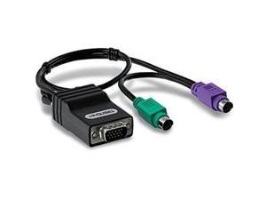 VGA/SVGA HDB 15-Pin Male to Male TRENDnet USB VGA KVM Male to Male Cable USB 1.1 Type A 6 Feet TK-CU06 