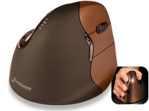 EVOLUENT VERTICAL MOUSE 4 SMALL WIRELESS RIGHT HANDED-THE ERGONOMIC PATENTED SHA EVOLUENT VERTICAL MOUSE 4 SMALL WIRELESS RIGHT HANDED-THE ERGONOMIC PATENTED SHA