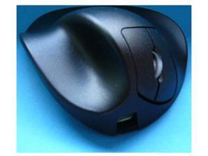 HIPPUS HANDSHOE LEFT HANDED ERGONOMIC MOUSE WIRELESS BLACK MEDIUM - FULLY SUPPOR