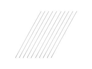 1mm x 150mm 304 Stainless Steel Solid Round Rod for DIY Craft - 10pcs 1mm x 150mm 304 Stainless Steel Solid Round Rod for DIY Craft - 10pcs
